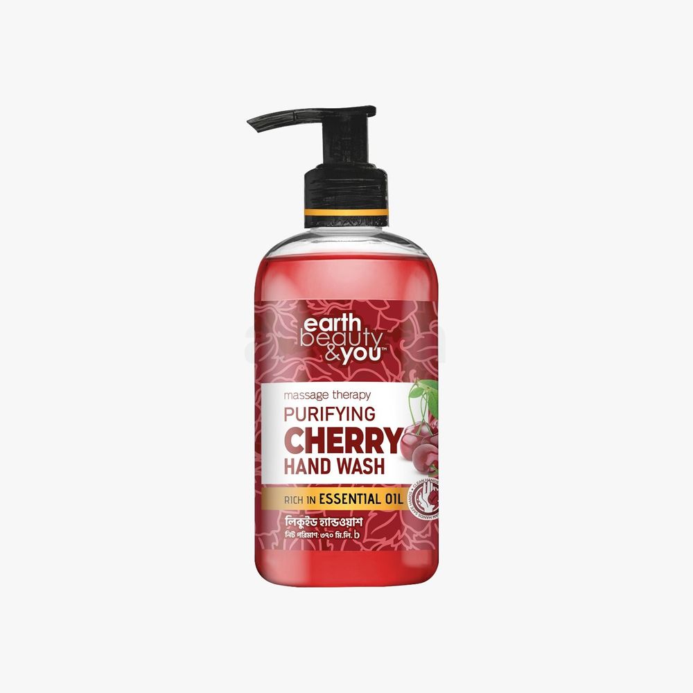 Earth Beauty & You Purifying Cherry Hand Wash 370ml  