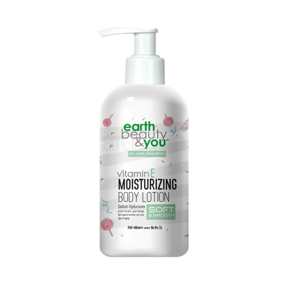 Earth Beauty & You Vitamin E Moisturizing Body Milk 350ml  