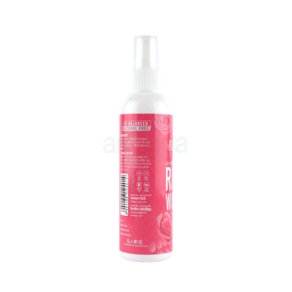 Earth Beauty & You Rose Water With Vitamin C Mist Toner 120ml  