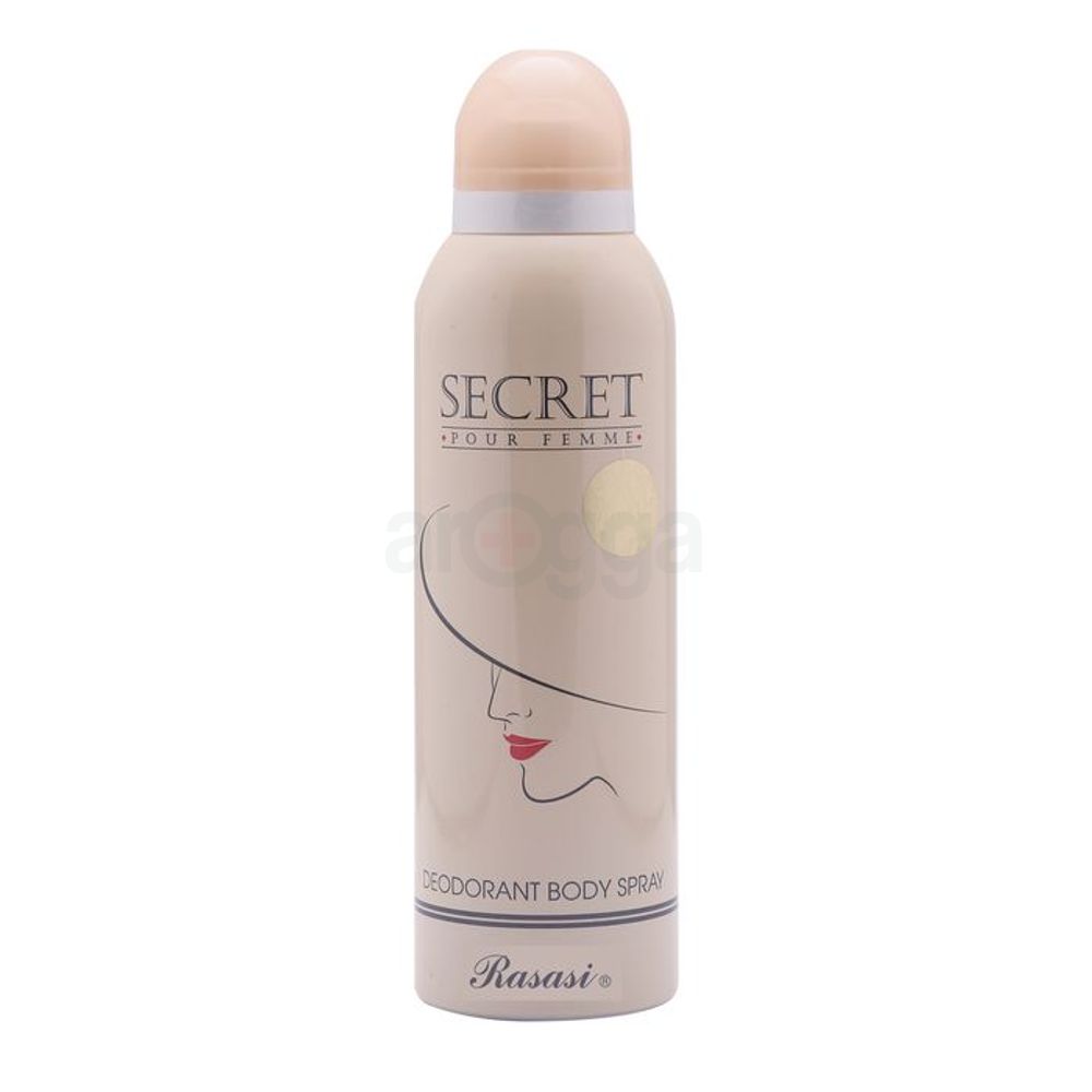 Rasasi Secret Deodorant Body Spray for Women 200ml  