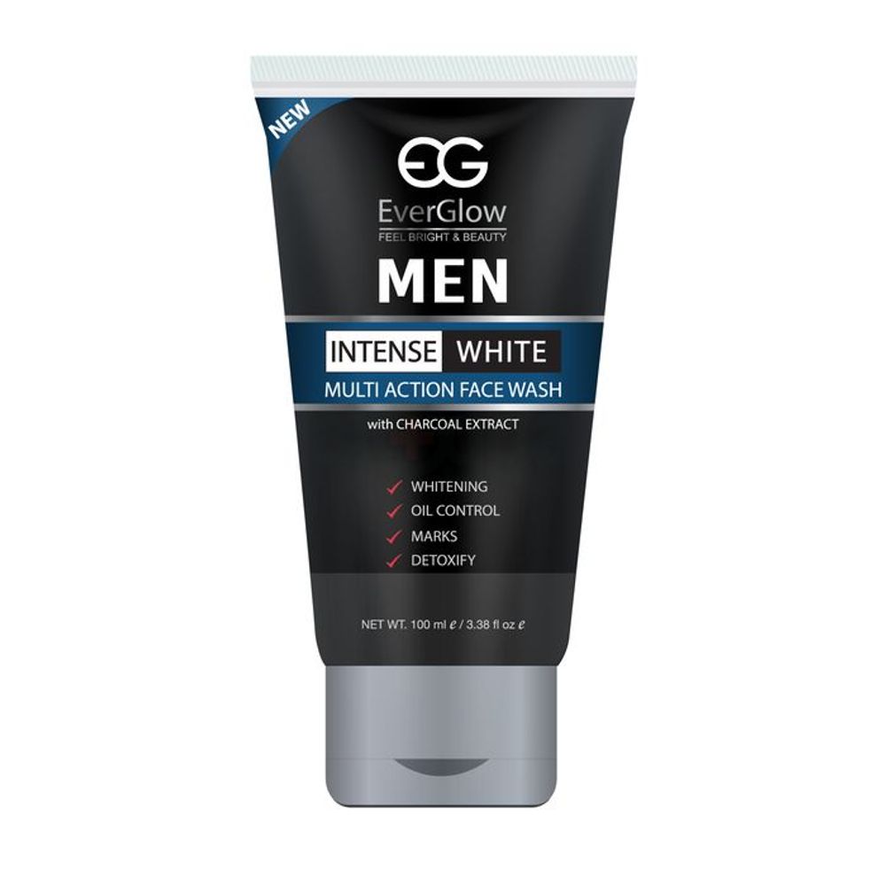 Everglow Intense White Men Multi Action Face Wash 100ml  