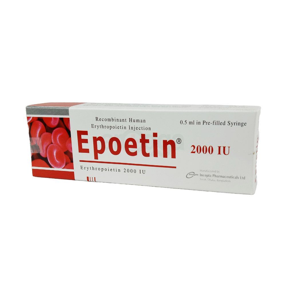 Epoetin 2000 2000IU/0.5ml Injection