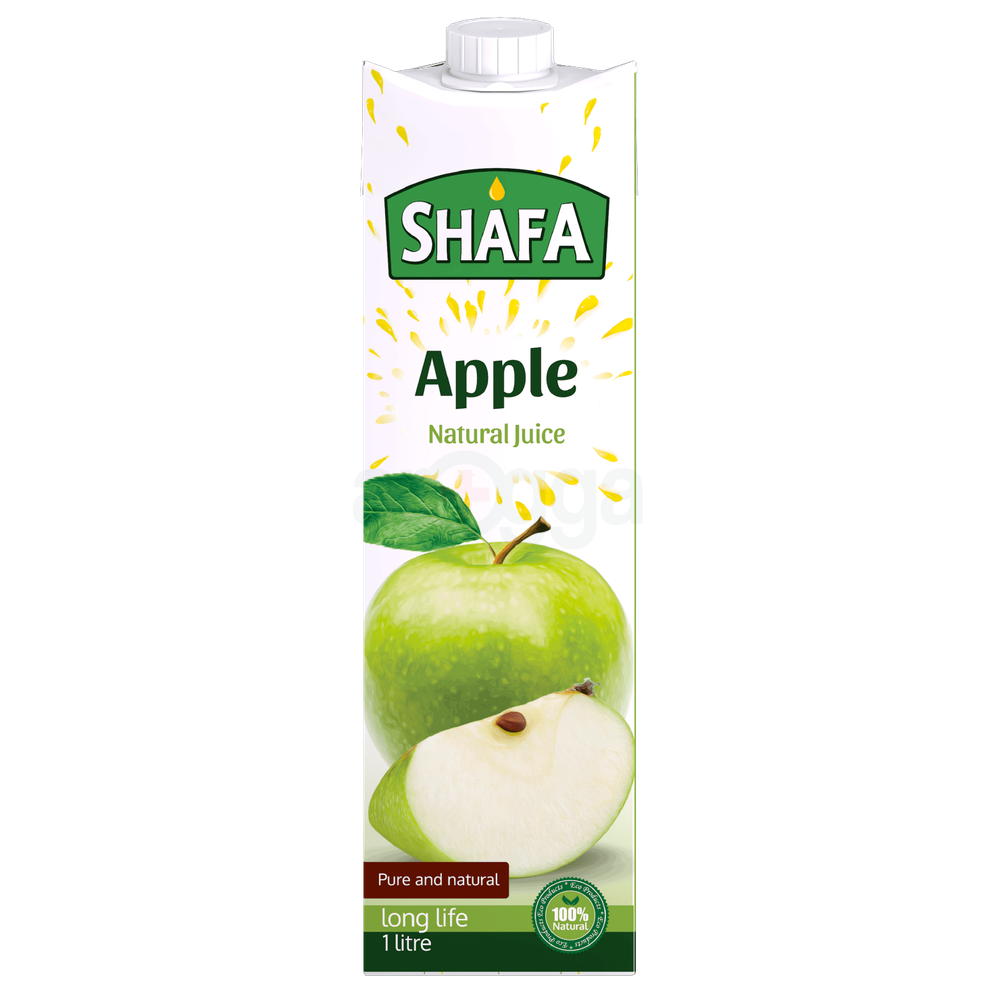 Shafa Natural Nectar Apple Juice - 1000ml  