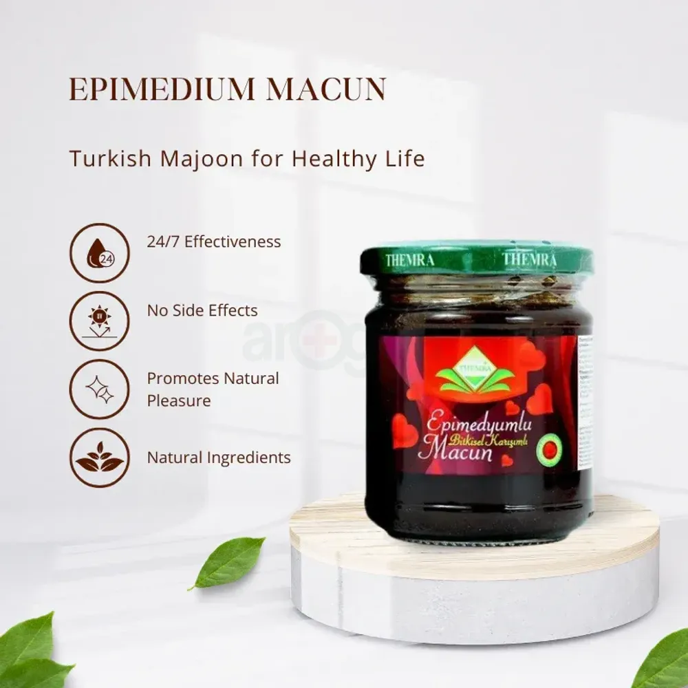 Turkish MACUN Honey with Themra Epimedium (240 gm)  