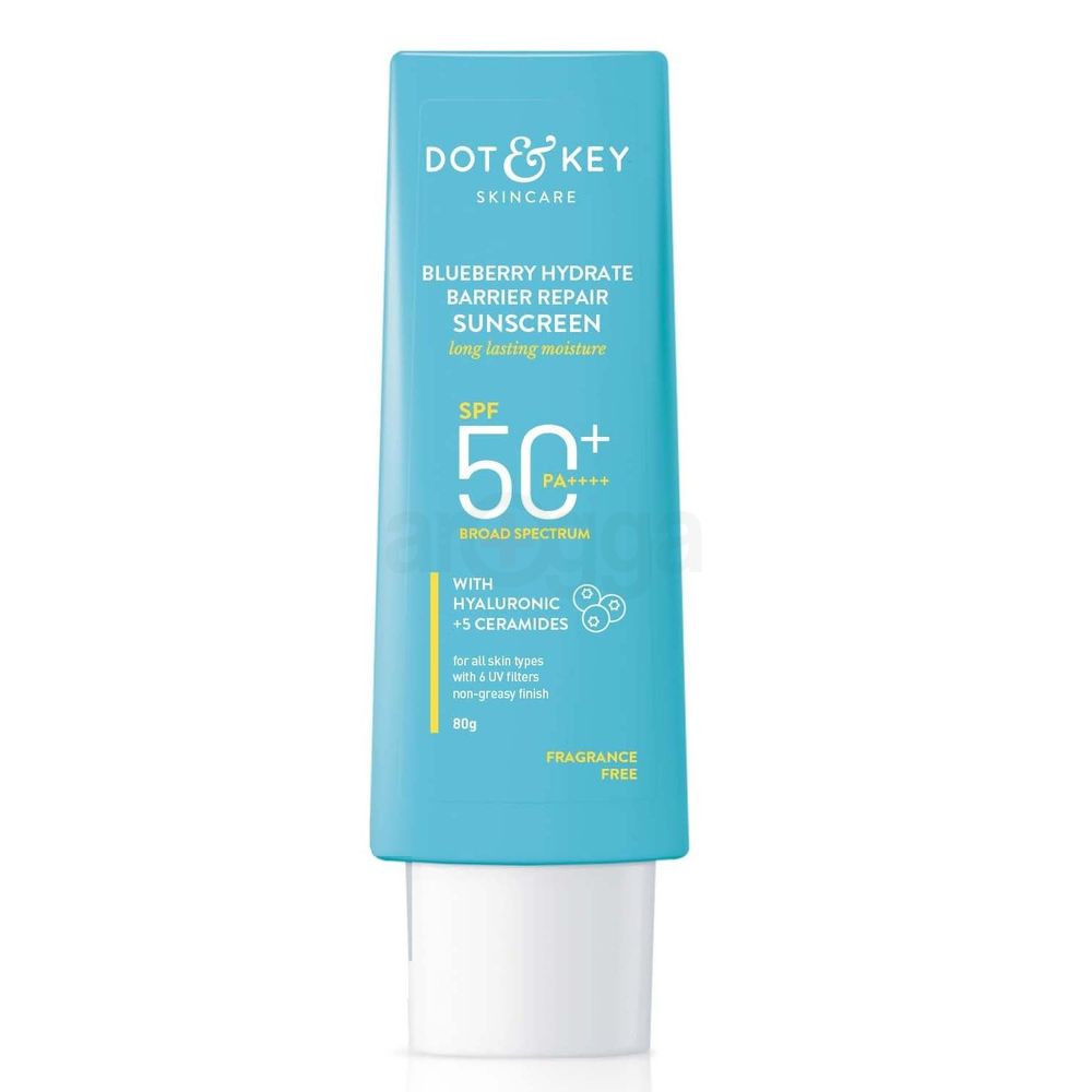 Dot & Key Blueberry Hydrate Barrier Repair Sunscreen SPF 50+ PA++++ 80g  