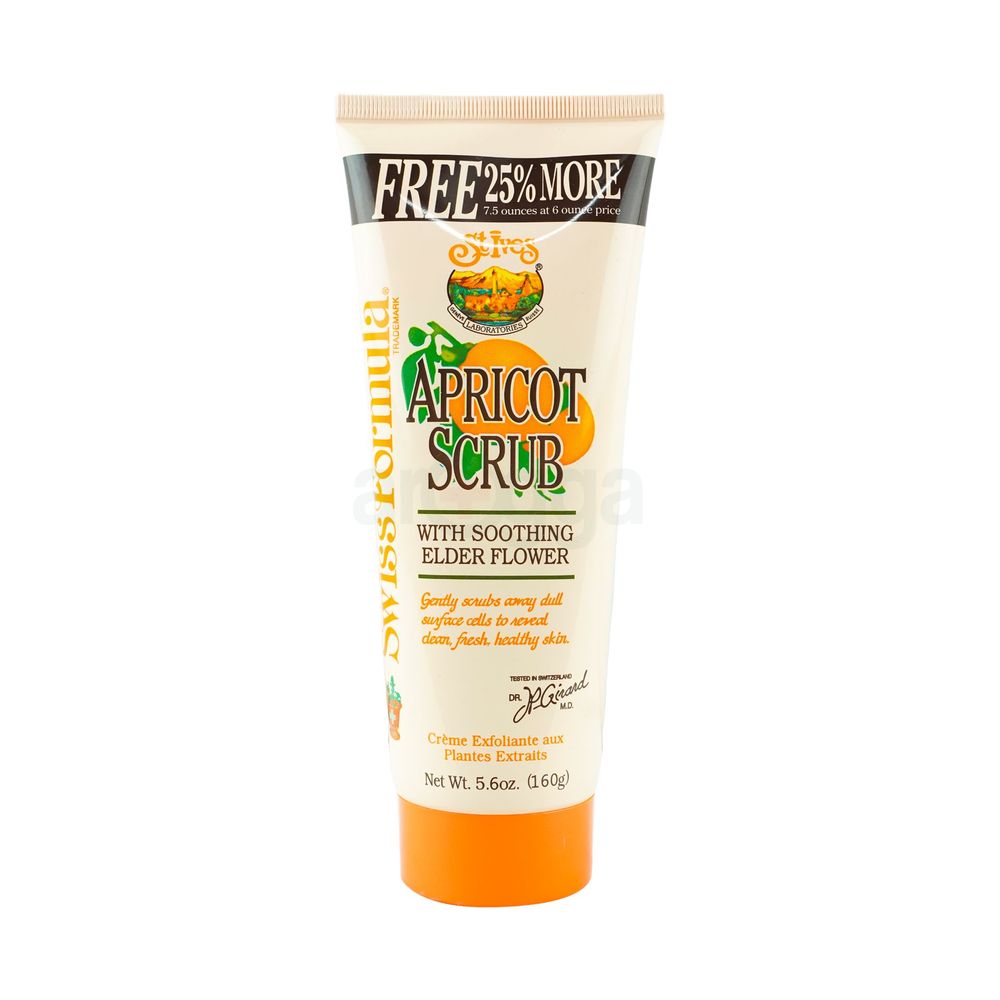 St. Ives Swiss Formula Apricot Scrub with Soothing Elder Flower  