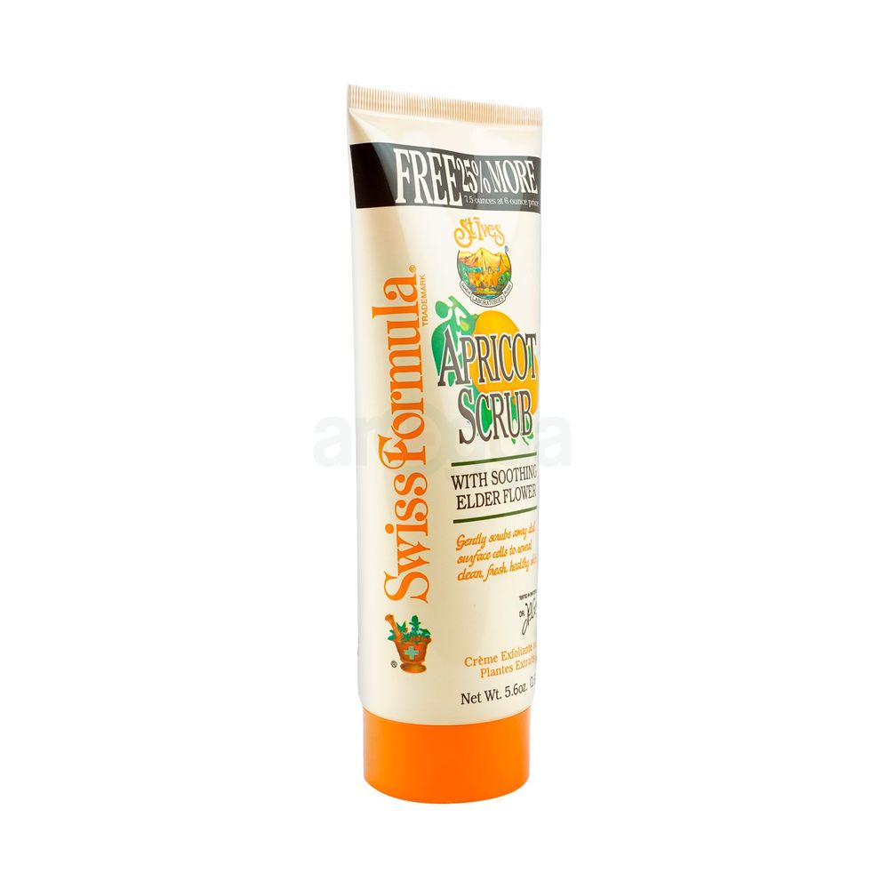 St. Ives Swiss Formula Apricot Scrub with Soothing Elder Flower  