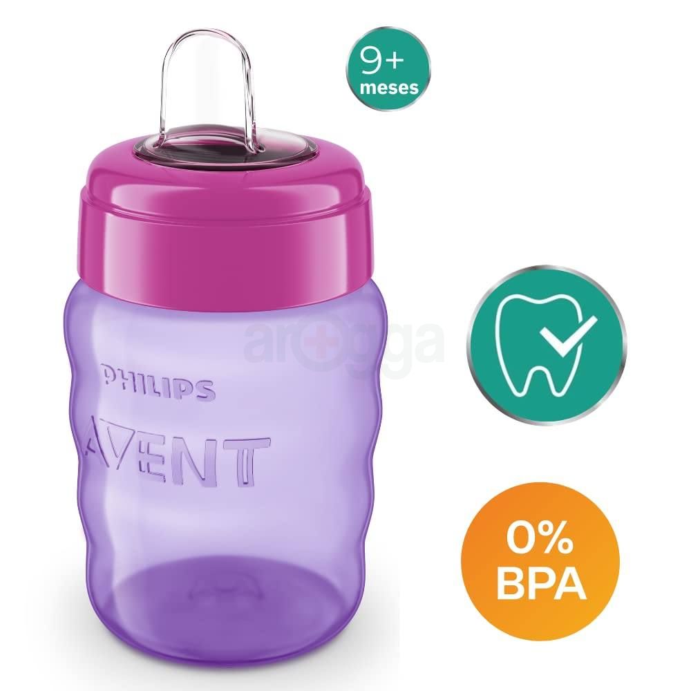 Philips Avent Spout Cup (9m+) - 260ml (Model: SCF553/03) - Purple   