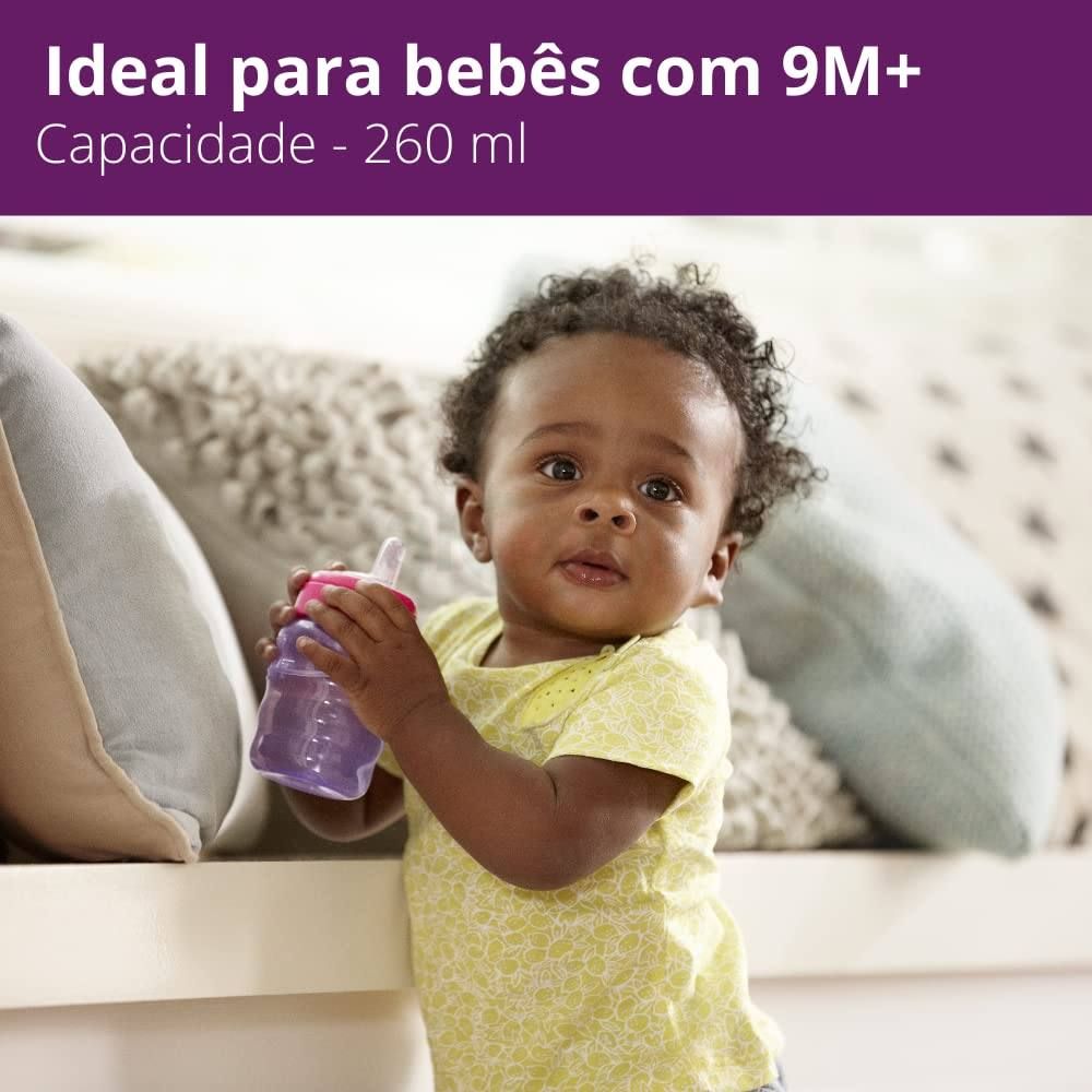 Philips Avent Spout Cup (9m+) - 260ml (Model: SCF553/03) - Purple   