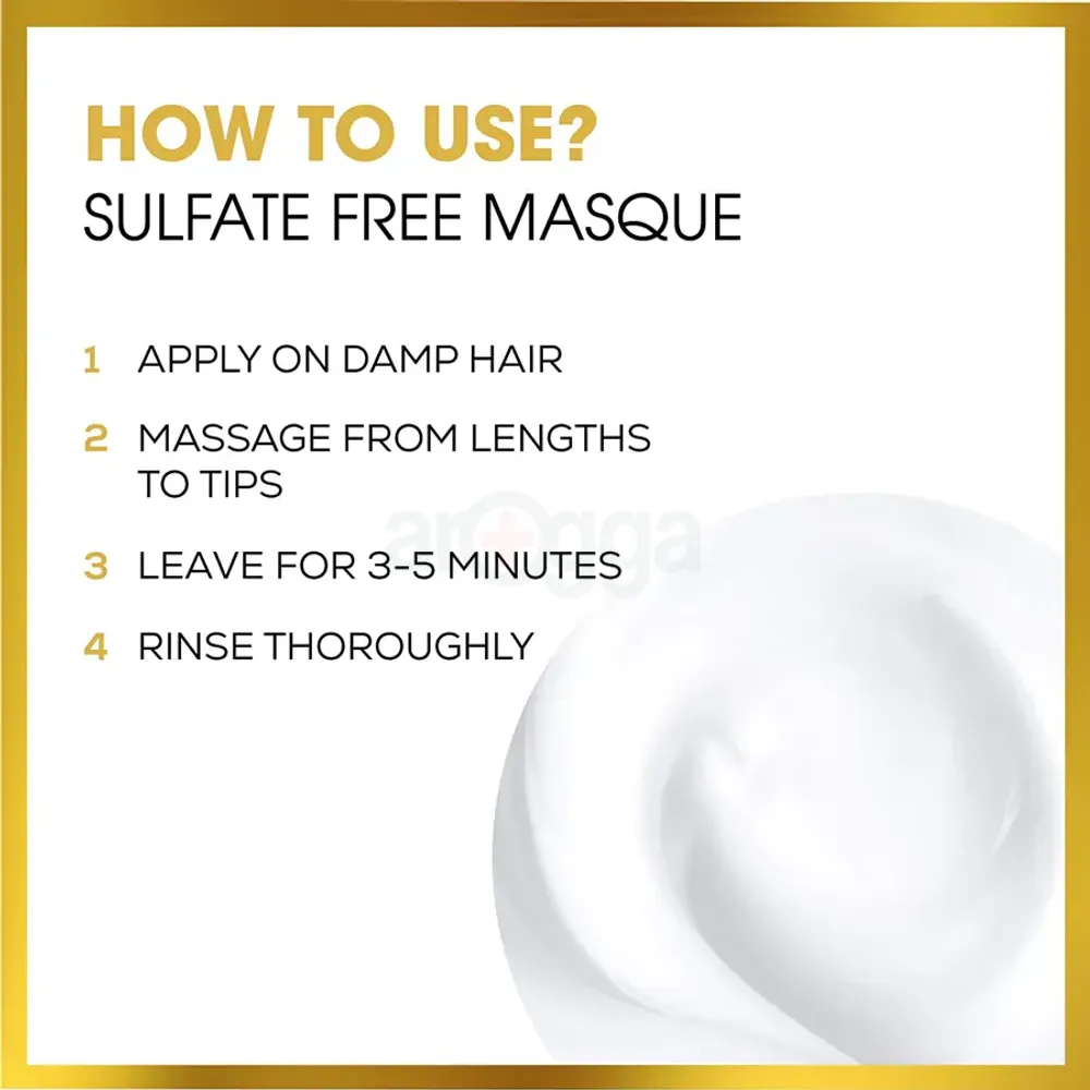 Loreal Paris Professionnel Xtenso Care Masque Hair Cream for Over-Processed Hair with Keratin Repair + Asta-Care  