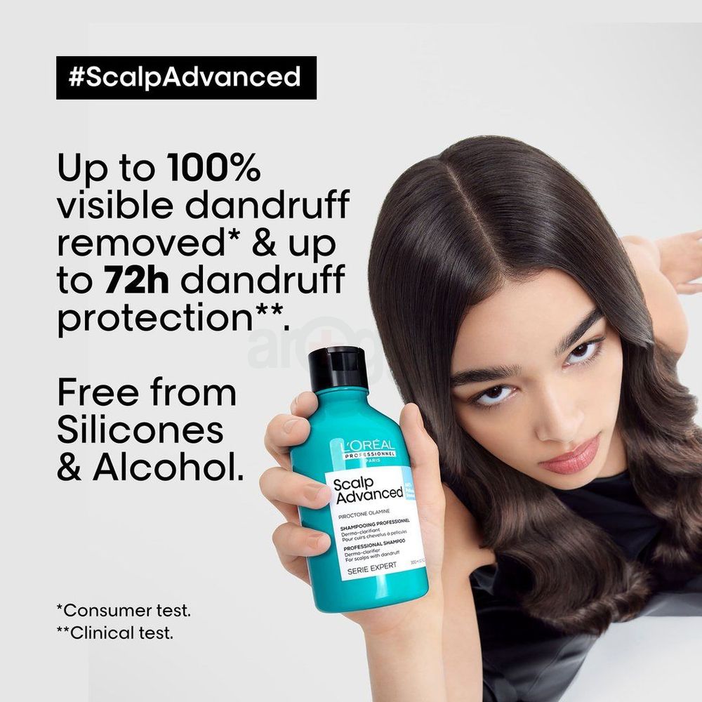 Loreal Paris Professionnel Scalp Advanced Anti-dandruff Dermo-Carifier Shampoo  