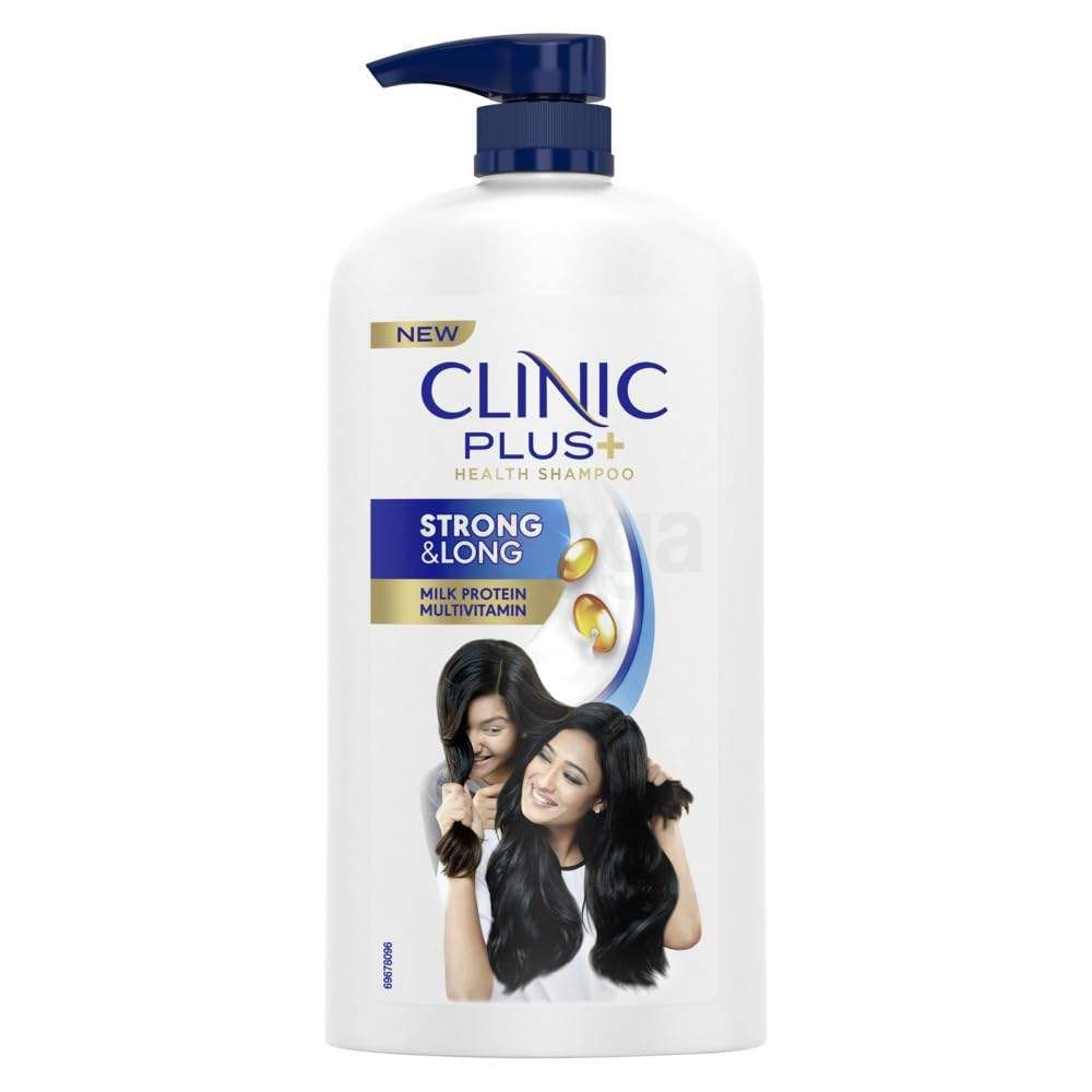 Clinic Plus+ Strong & Long Health Shampoo with Milk Protein & Multi Vitamin  