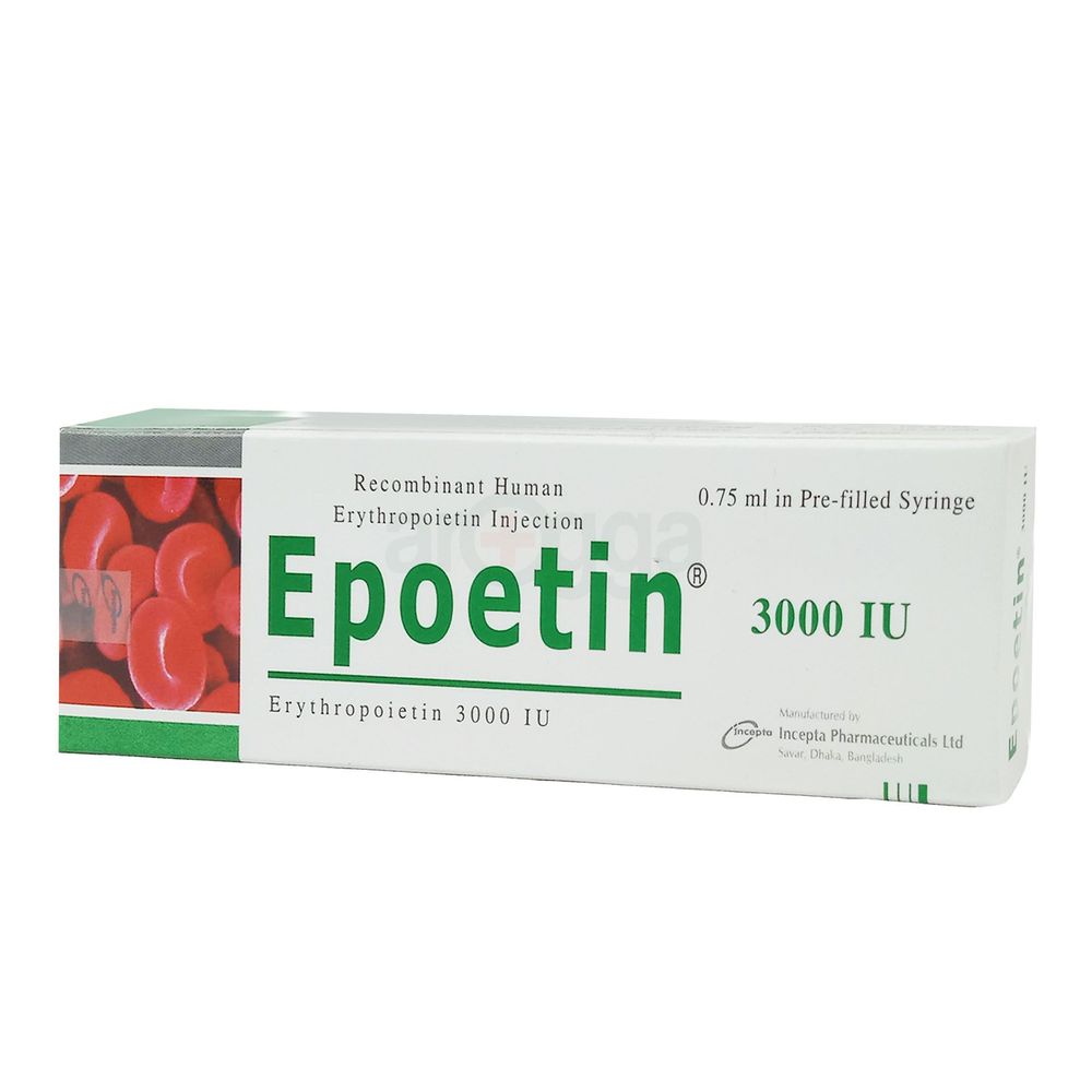 Epoetin 3000 3000IU/0.75ml Injection