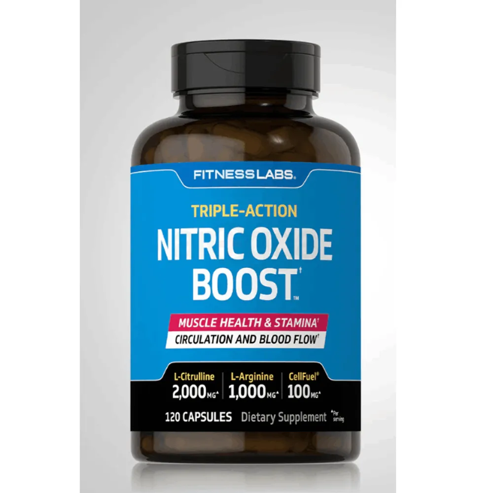 Fitness Labs Nitric Oxide Supplement | 3000mg | 120 Capsules  