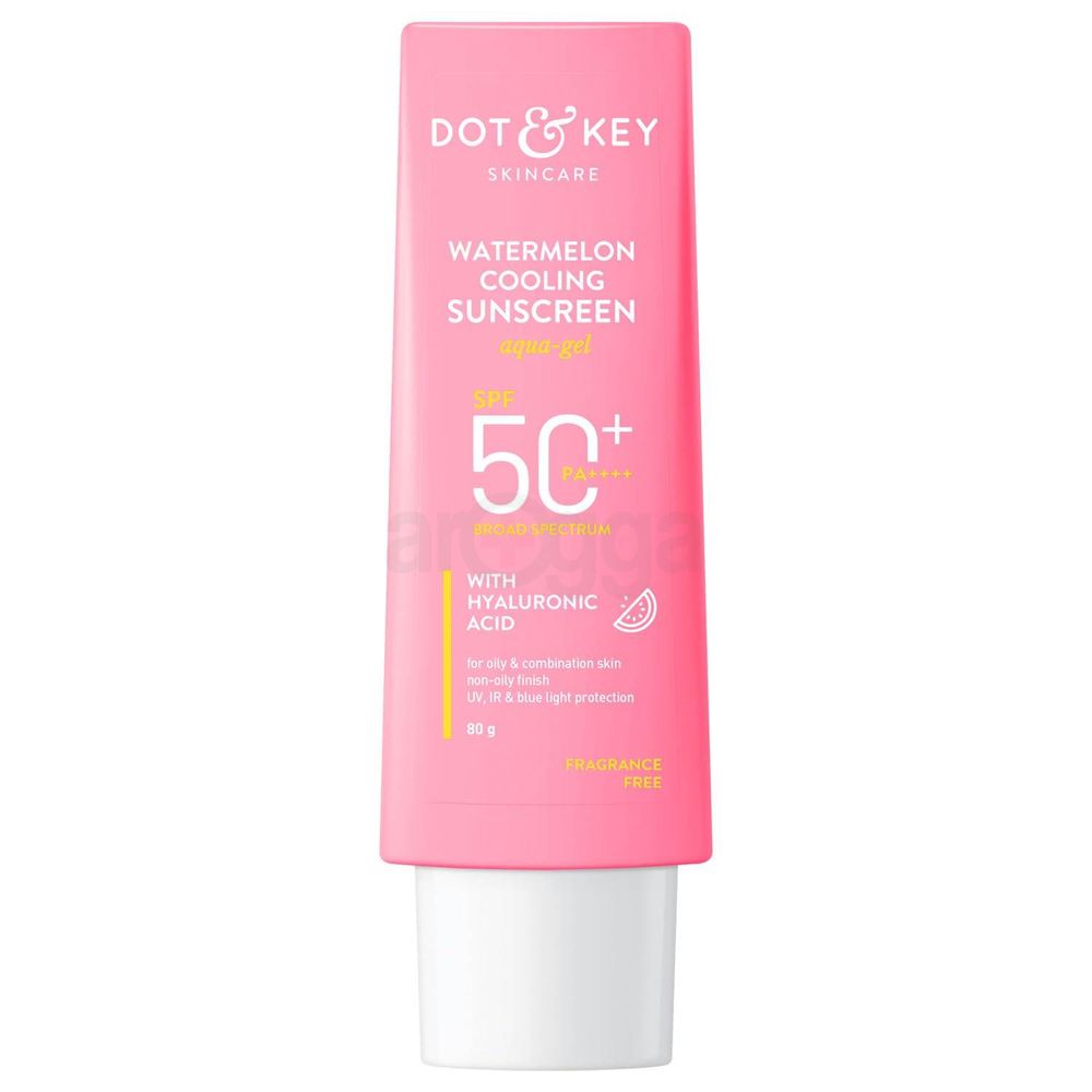 Dot & Key Watermelon Cooling Sunscreen SPF 50+ PA++++ with Hyaluronic Acid 80g  