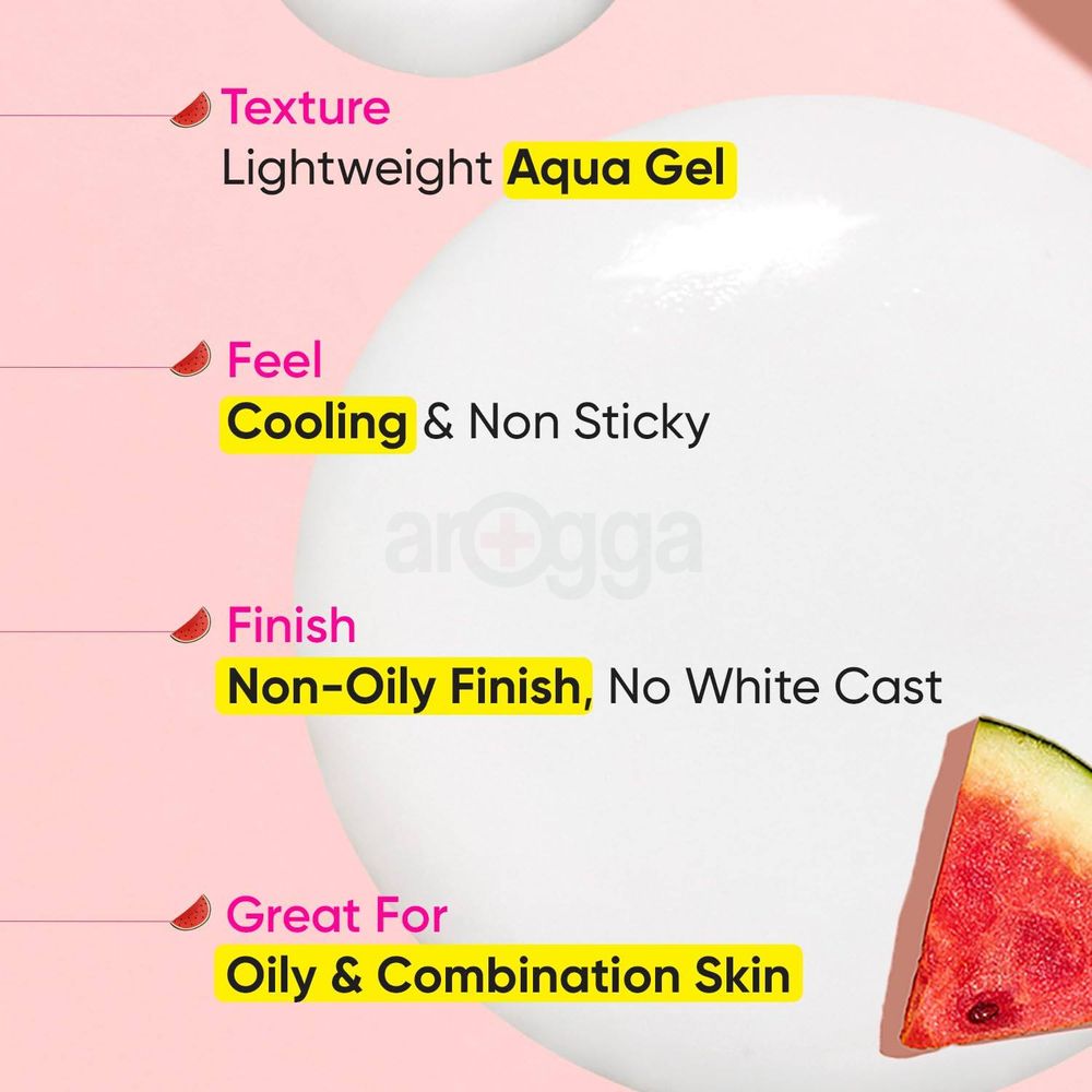 Dot & Key Watermelon Cooling Sunscreen SPF 50+ PA++++ with Hyaluronic Acid 80g  