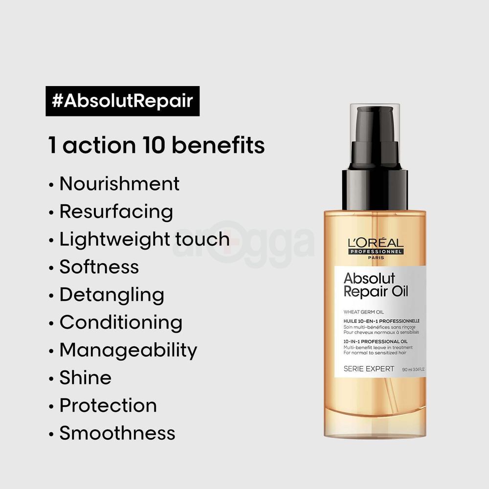 Loreal Paris Professional Absolut Repair Wheat Germ Oil   