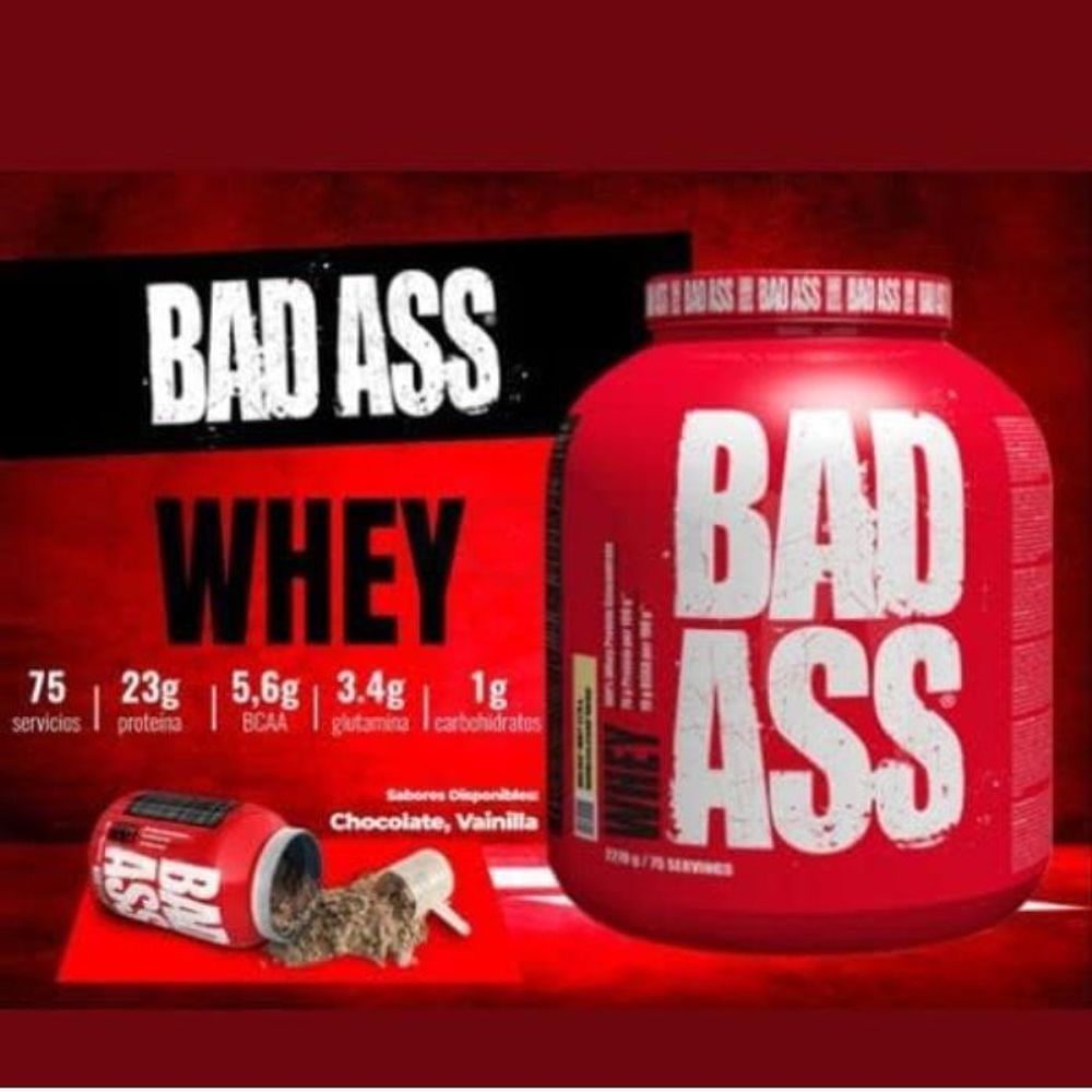 Bad Ass Zero Isolate Protein 2kg 66 Servings  