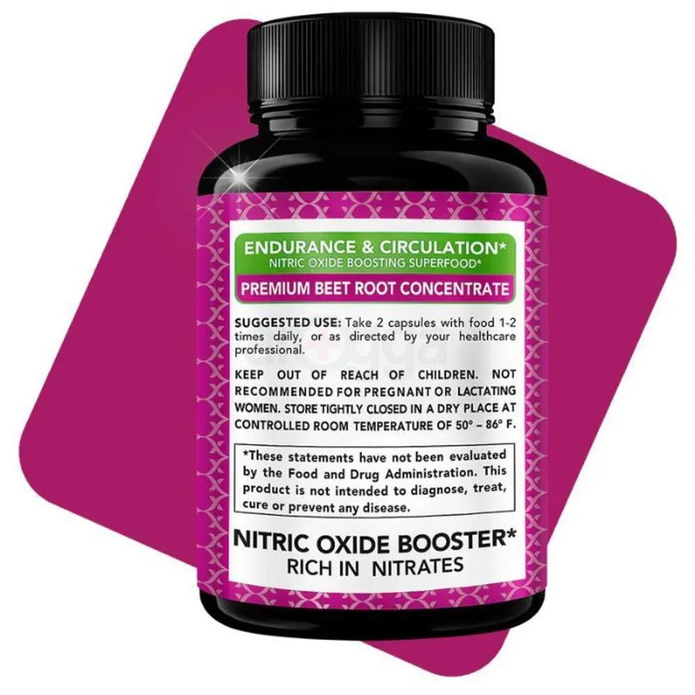 Strongest Premium Organic Beet Root Powder 1350mg  