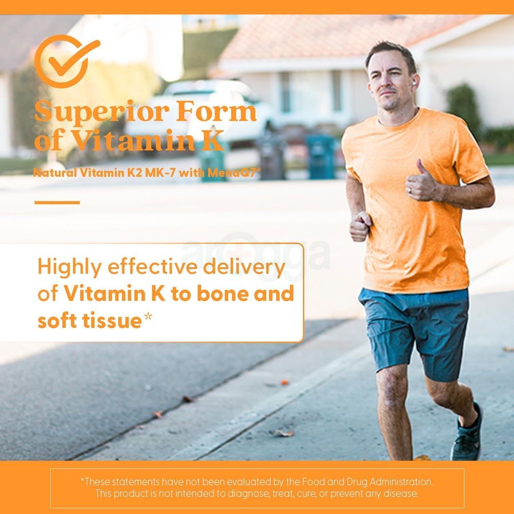 Doctor's Best Natural Vitamin K2 MK-7 with MenaQ7 100 mcg  