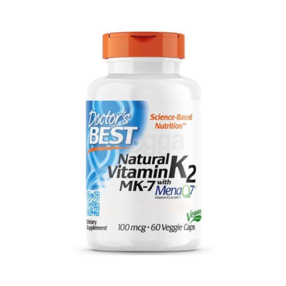 Doctor's Best Natural Vitamin K2 MK-7 with MenaQ7 100 mcg  