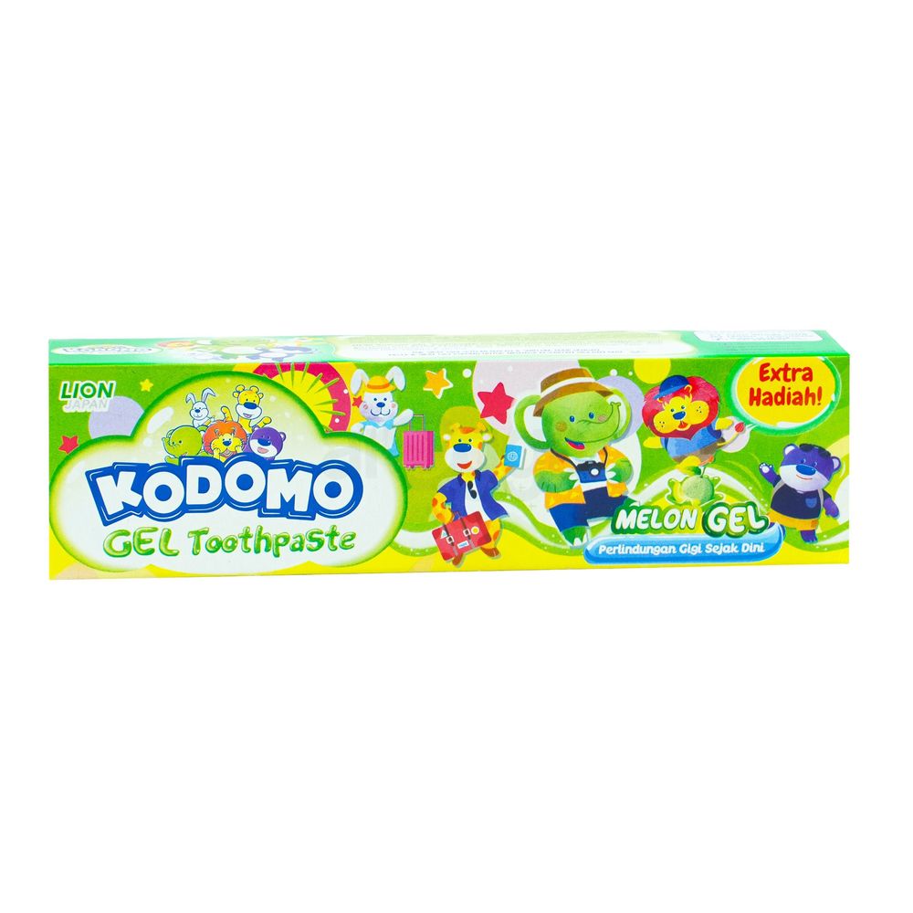 Kodomo Melon Gel Anti Bacterial Early Dental Protection Gel Toothpaste for Kids  