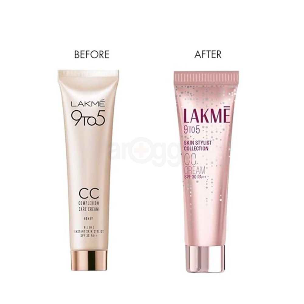 Lakme 9 To 5 Complexion Care Face CC Cream (Shade- 02 Honey)  