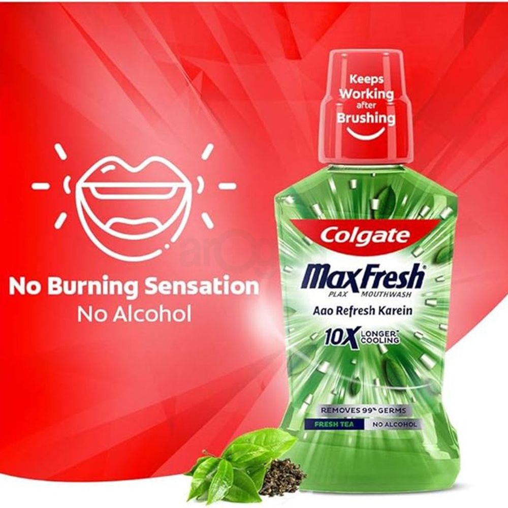 Colgate Max Fresh Tea Mouthwash 250ml  