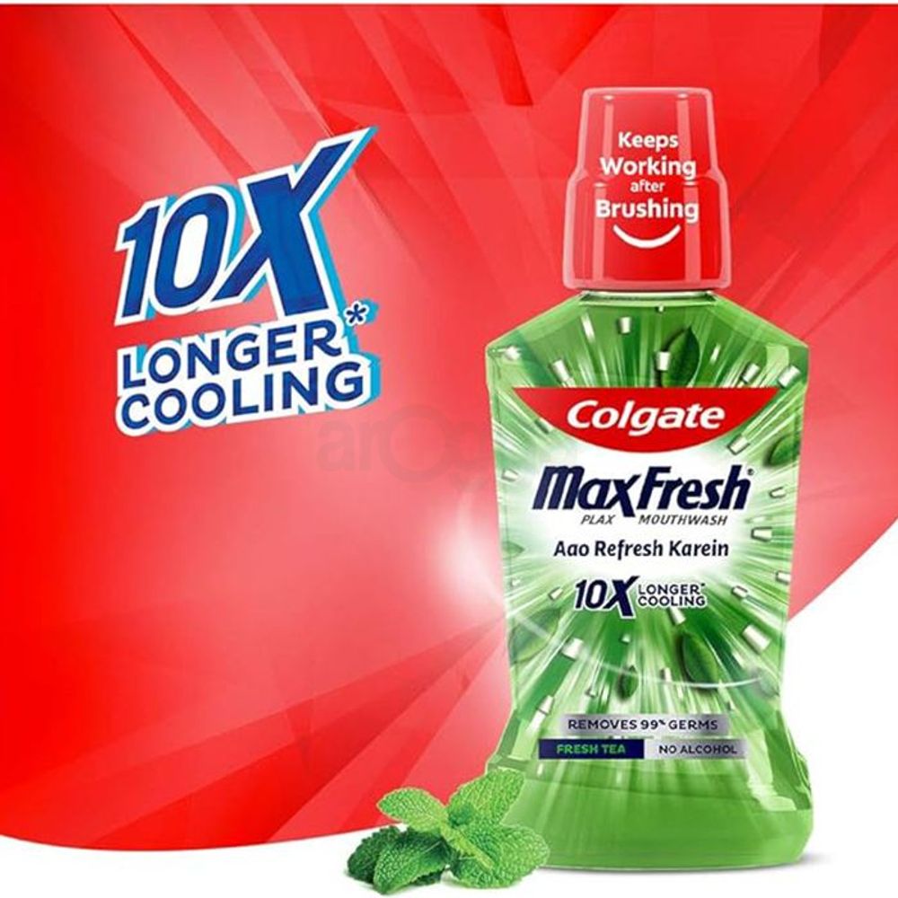 Colgate Max Fresh Tea Mouthwash 250ml  