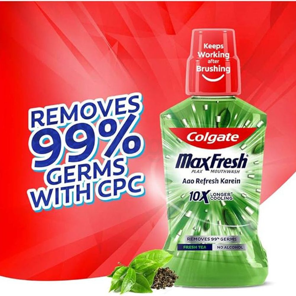 Colgate Max Fresh Tea Mouthwash 250ml  