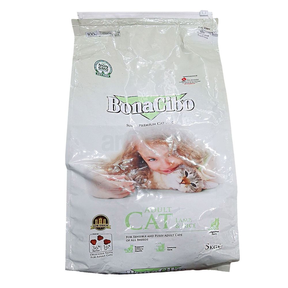 Bonacibo Adult Cat Lamb & Rice 5kg   