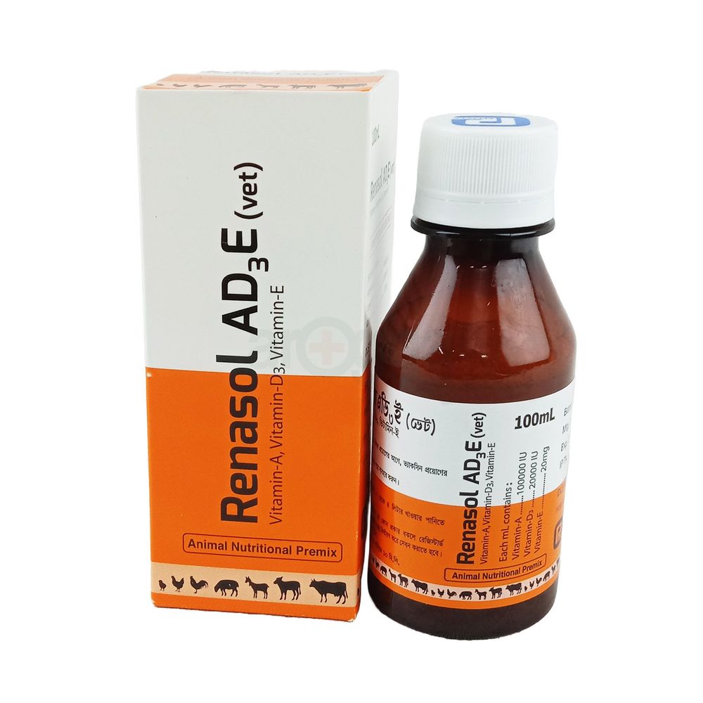 Renasol AD3E 100ml (Vet)  