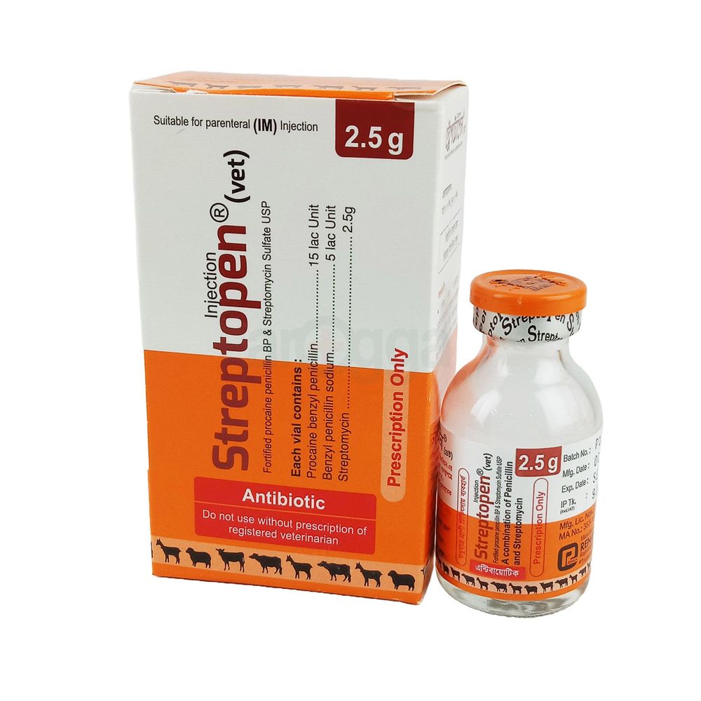 Streptopen (Vet) IM Injection  