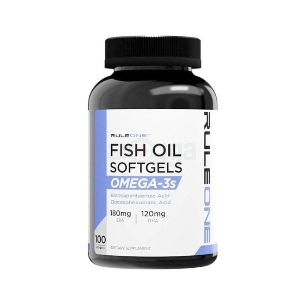 Rule 1 Fish Oil Omega 100 Capsules  