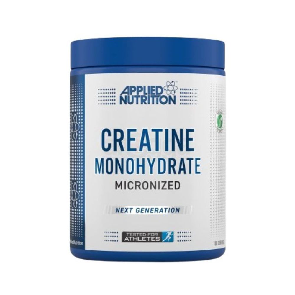 Applied Nutrition Creatine - Creatine Monohydrate Micronized Powder, for Optimum Muscle Growth, Increases Physical Performance, Pure Unflavoured Creatine, Amino Acids  