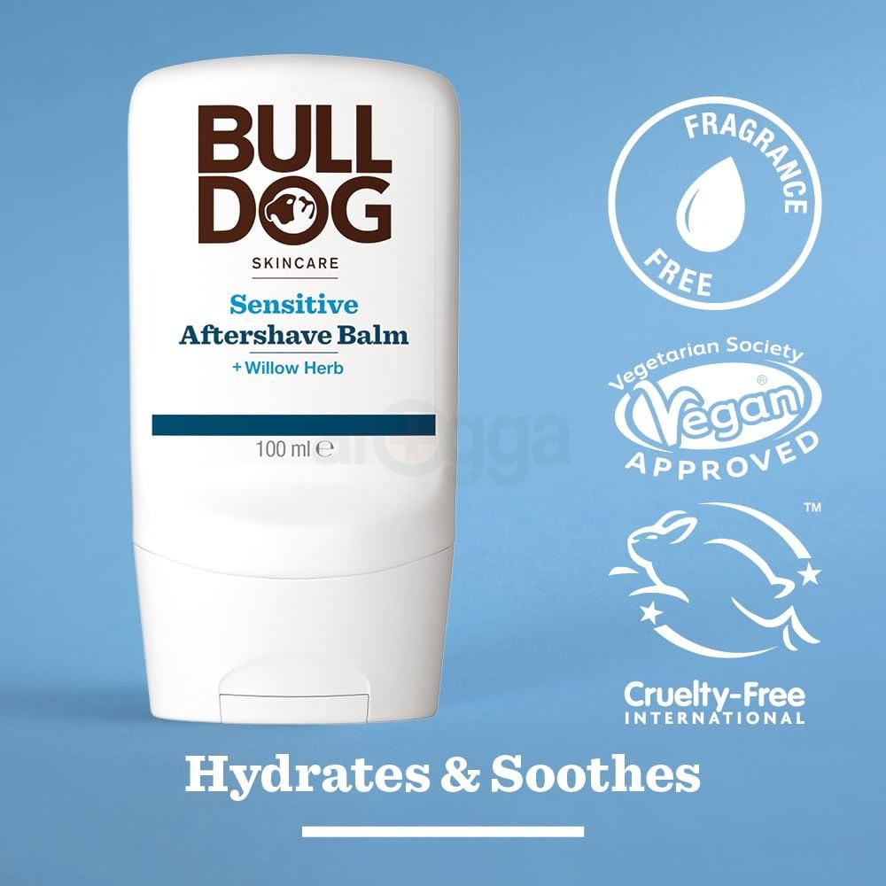 Bulldog Sensitive Aftershave Balm with Willow Herb  