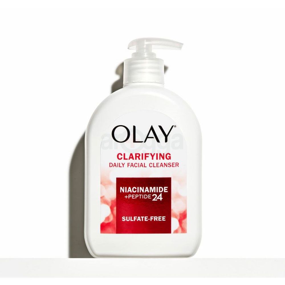 Olay Clarifying Daily Facial Cleanser with Niacinamide + Peptide 24  