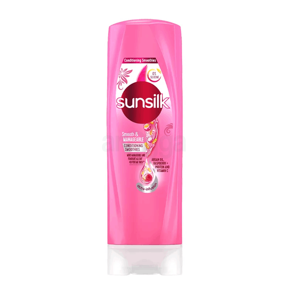 Sunsilk Smooth & Manageable Conditioner with Argan Oil, Raspberry + Protein and Vitamin C 300ml  