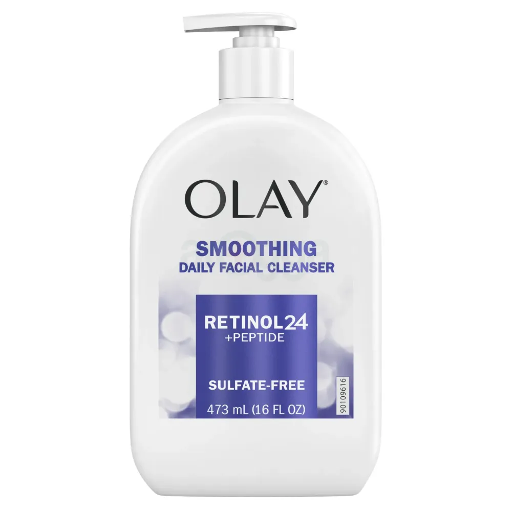 Olay Smoothing Daily Facial Cleanser with Retionol 24 + Peptide  