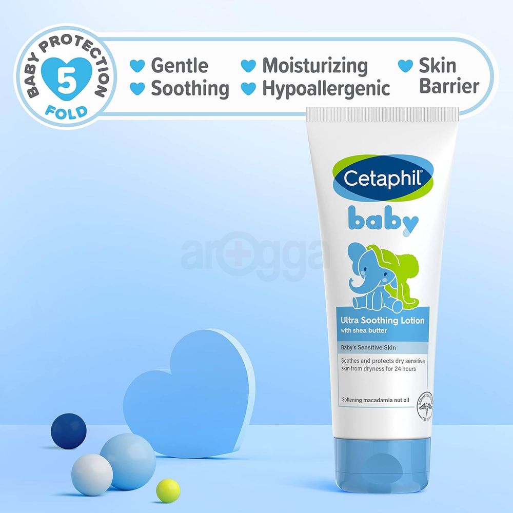 Cetaphil Baby Ultra Soothing Lotion with Shea Butter for Baby's Sensitive Skin   