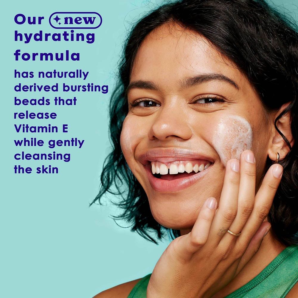 Clean & Clear Oil-Free Morning Burst Hydrating Facial Cleanser with BHA, Cucumber & Aloe Extracts  