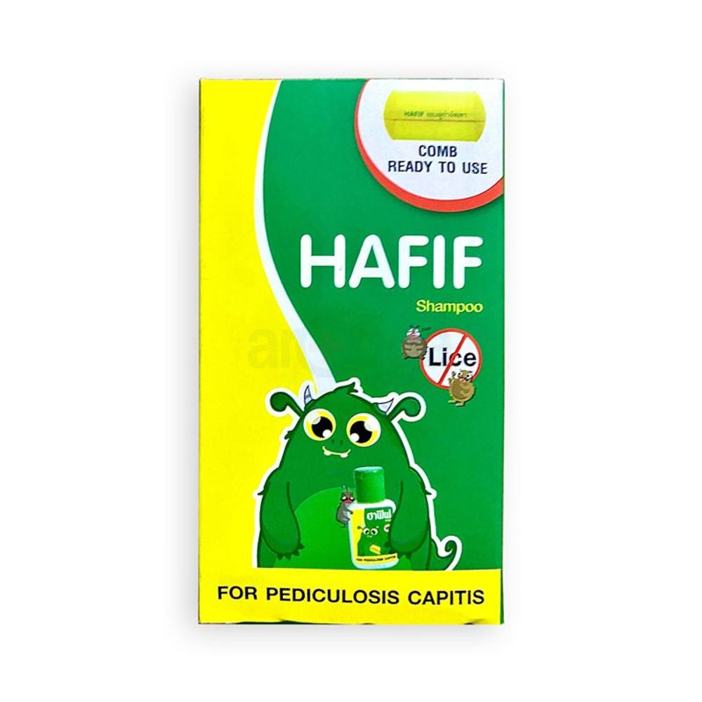 Hafif Anti-Lice Shampoo with a Free Lice Comb  