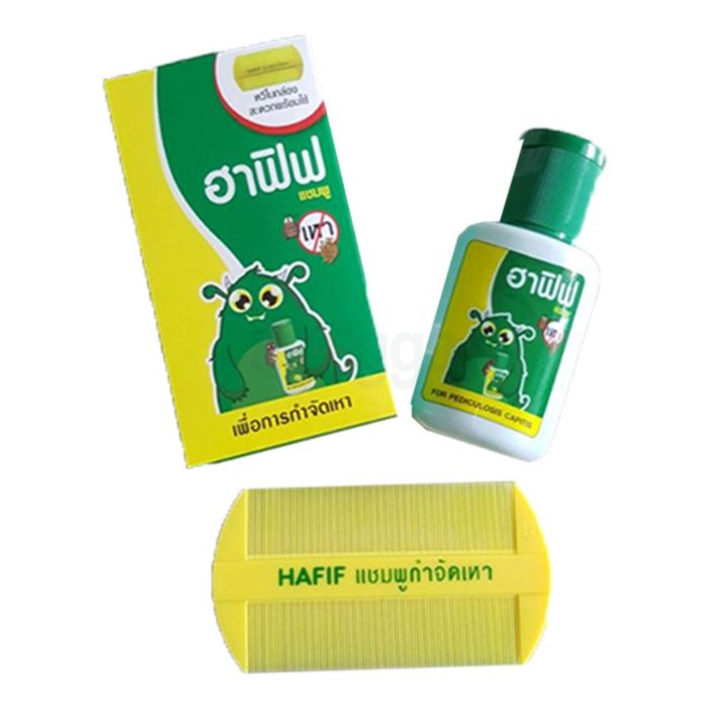 Hafif Anti-Lice Shampoo with a Free Lice Comb  