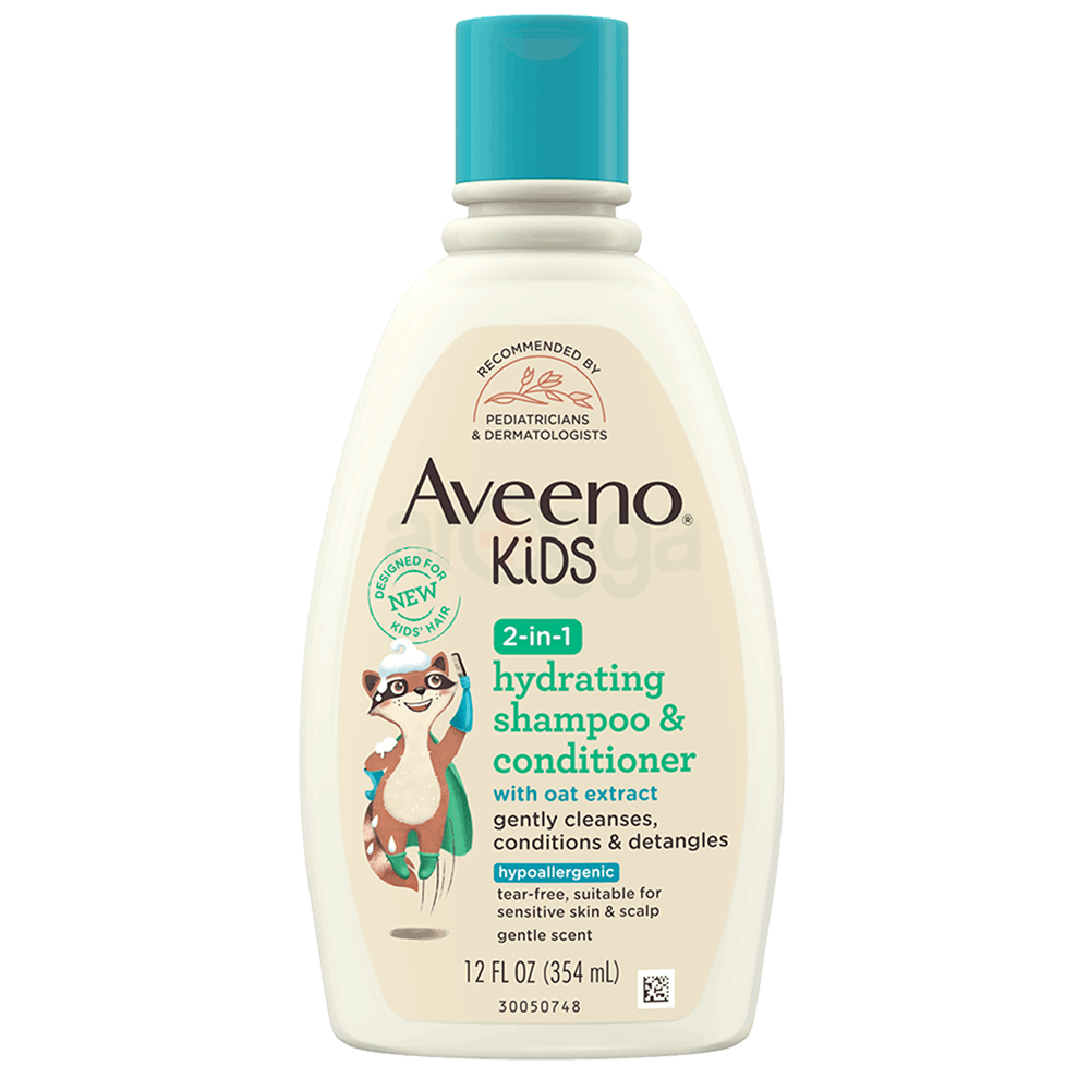 Aveeno Kids 2 in 1 Hypoallergenic Hydrating Shampoo & Conditioner with Oat Extract  