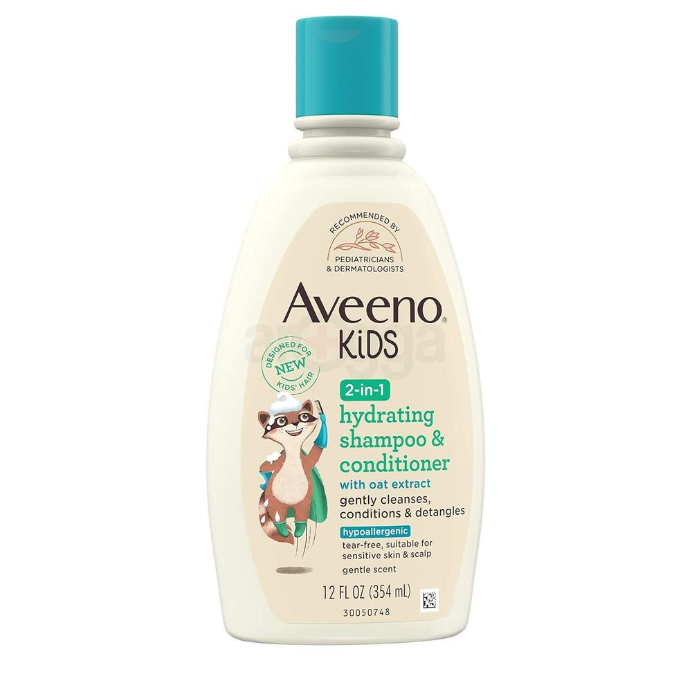 Aveeno Kids 2 in 1 Hypoallergenic Hydrating Shampoo & Conditioner with Oat Extract  