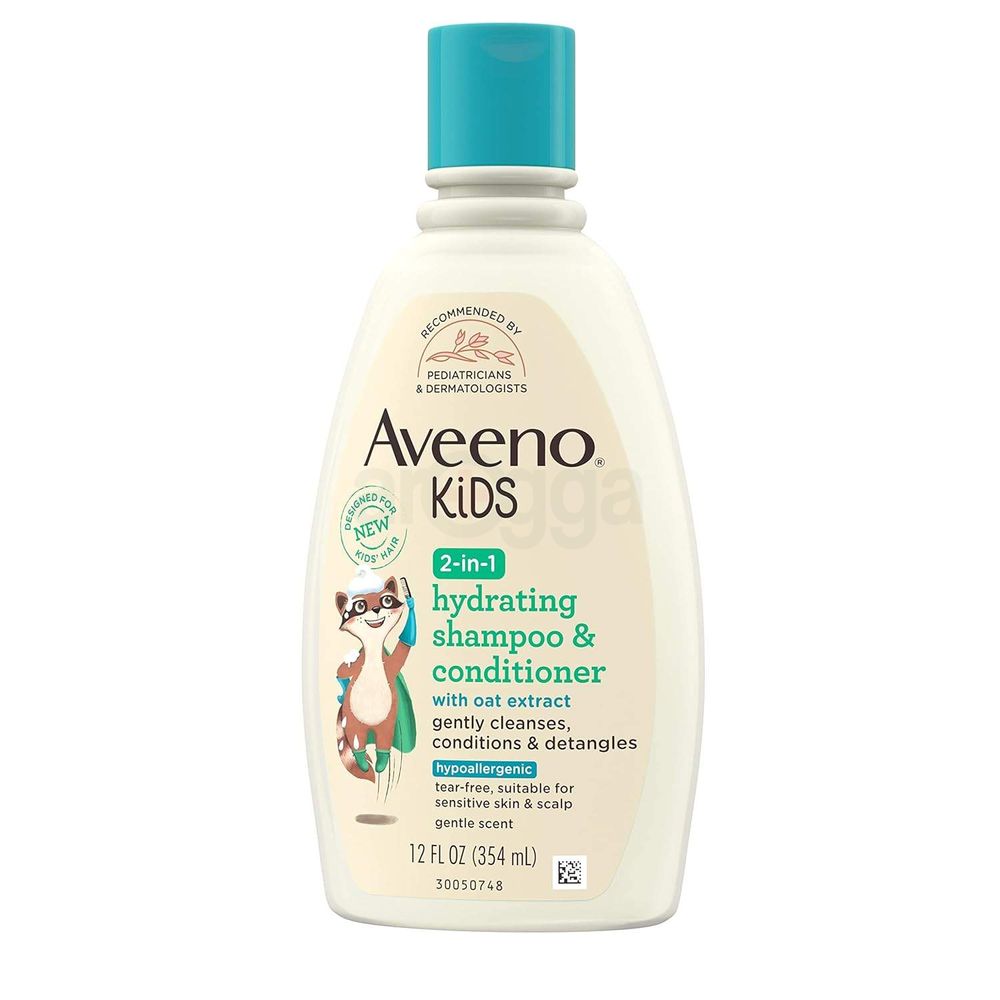 Aveeno Kids 2 in 1 Hypoallergenic Hydrating Shampoo & Conditioner with Oat Extract  