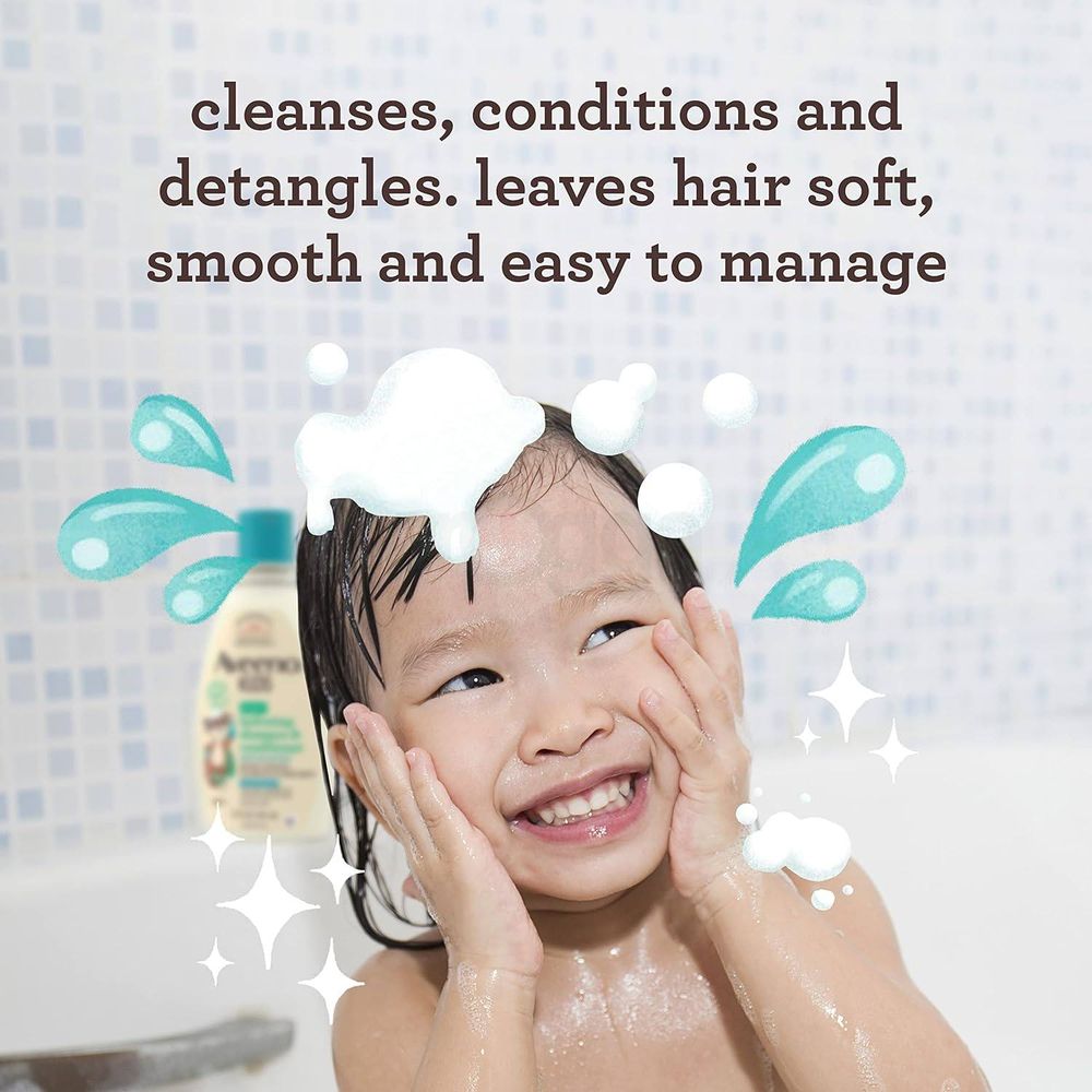 Aveeno Kids 2 in 1 Hypoallergenic Hydrating Shampoo & Conditioner with Oat Extract  