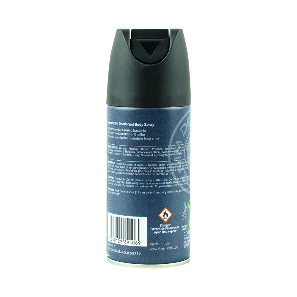 Denim Original Deodorant Body Spray for men  