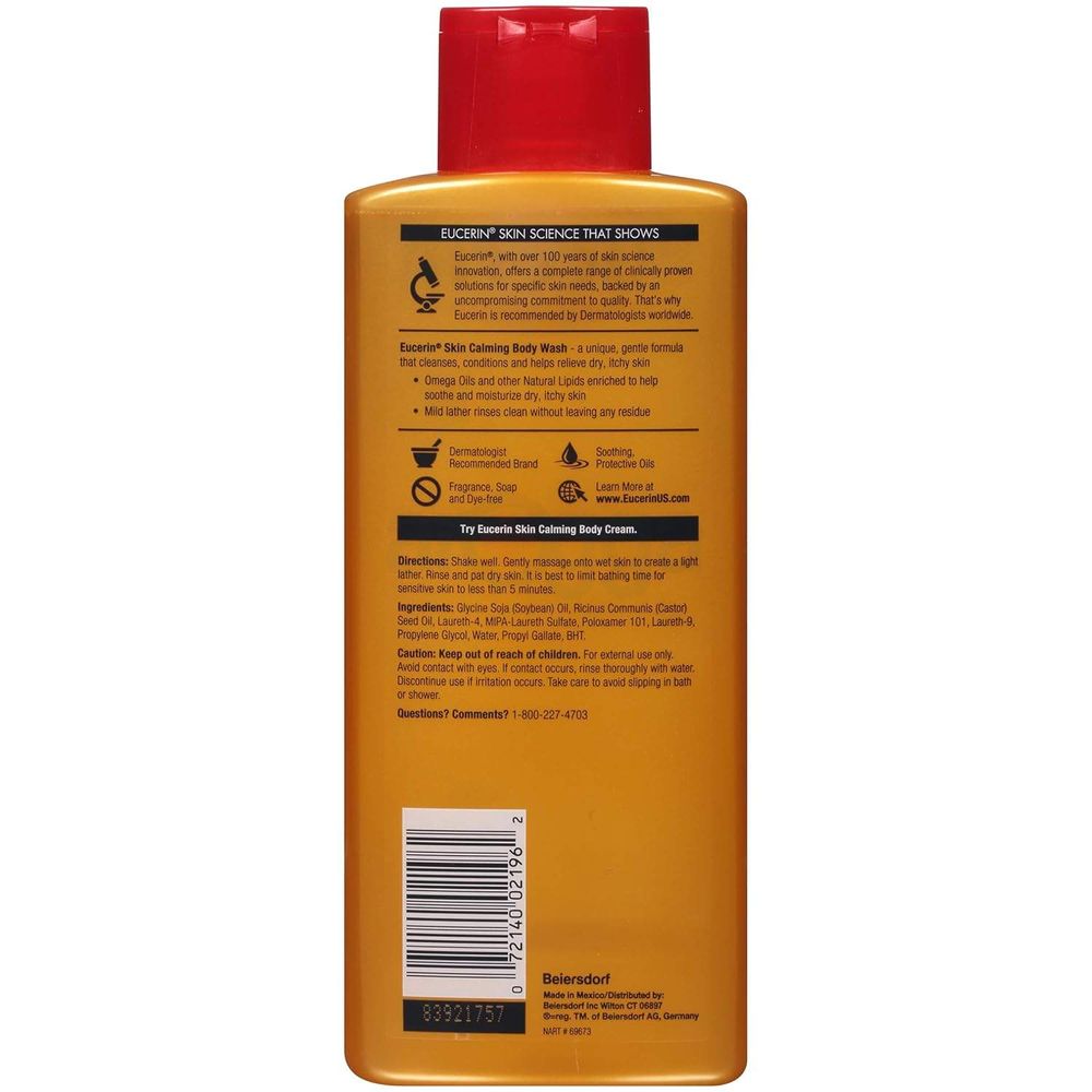 Eucerin Skin Calming Dry Skin Body Wash  
