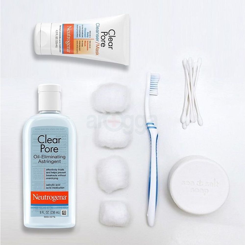 Neutrogena Clear Pore Oil-Eliminating  Astringent Cleanser with Salicylic Acid & Acne Medication  